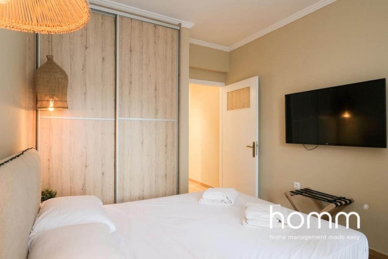 Athens Riviera Homm Flat 4 Min Walk From Beach, Thiseos Str מראה חיצוני תמונה