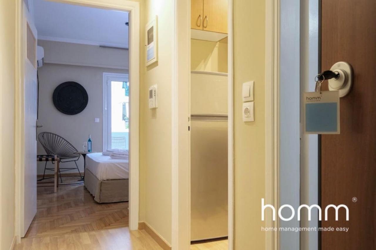 Athens Riviera Homm Flat 4 Min Walk From Beach, Thiseos Str מראה חיצוני תמונה