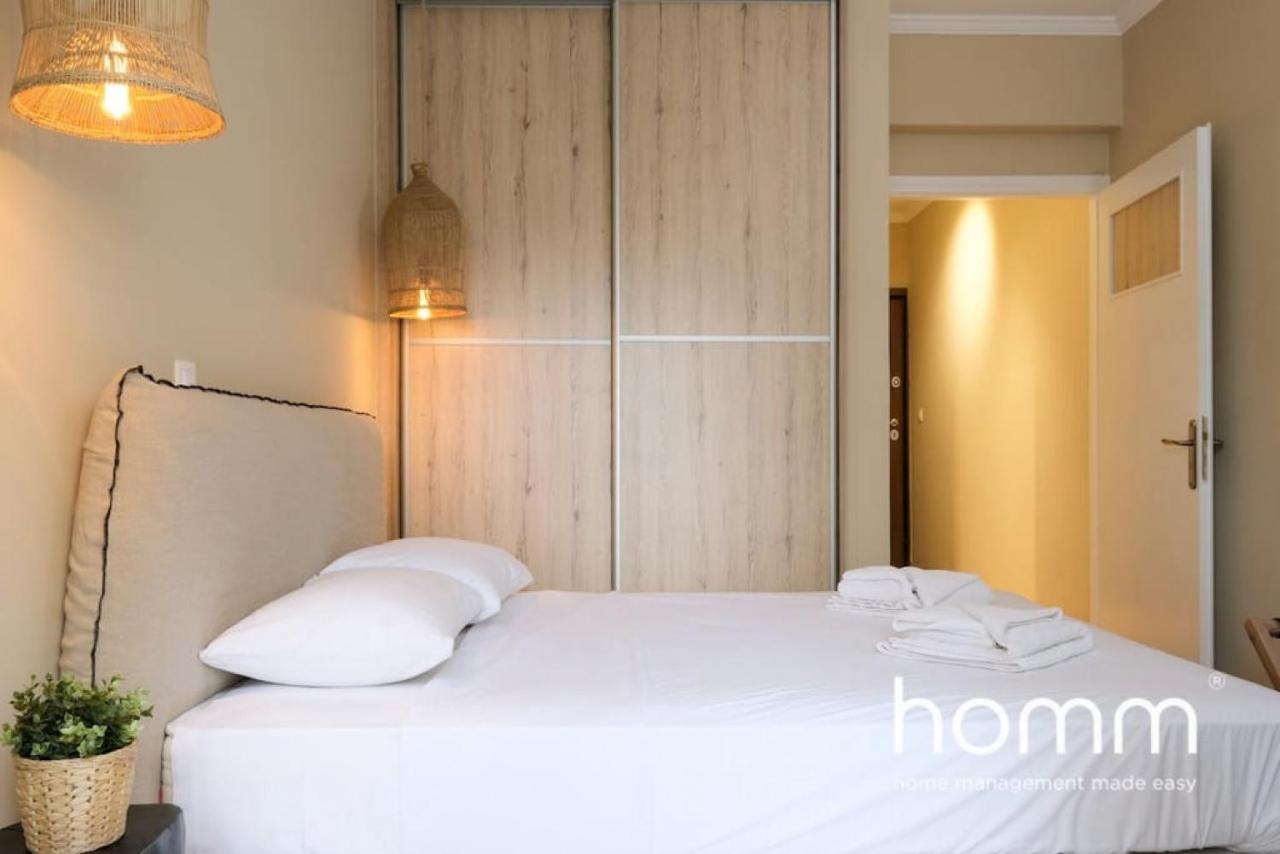 Athens Riviera Homm Flat 4 Min Walk From Beach, Thiseos Str מראה חיצוני תמונה