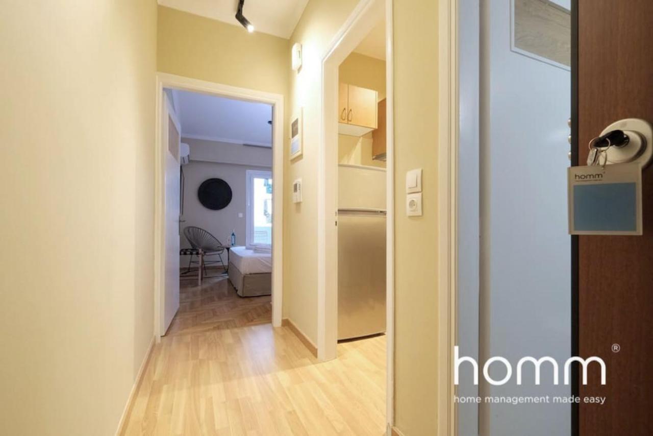 Athens Riviera Homm Flat 4 Min Walk From Beach, Thiseos Str מראה חיצוני תמונה